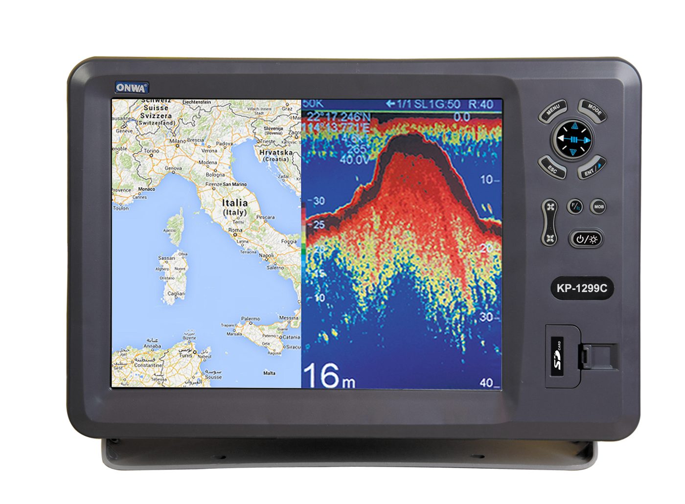 Chartplotter ONWA KP-1299 da 12 pollici
